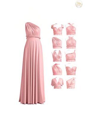 Maxi Infinity Dress Convertible Multi-Way Wrap Bridesmaid Formal